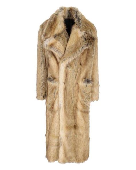 givenchy fur coat mens